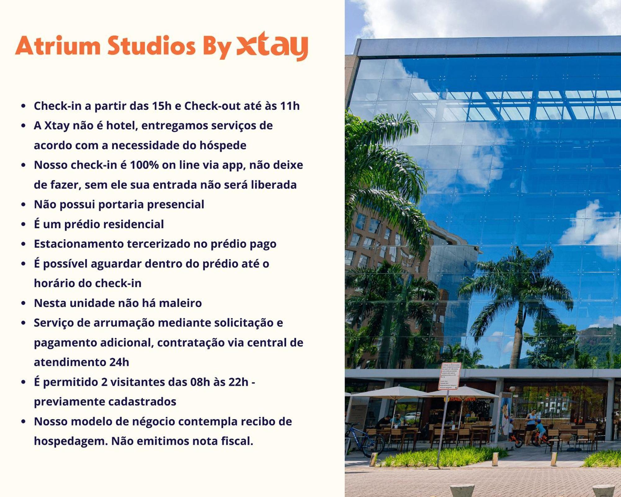 Atrium Studios By Xtay Em Palhoça Exterior foto